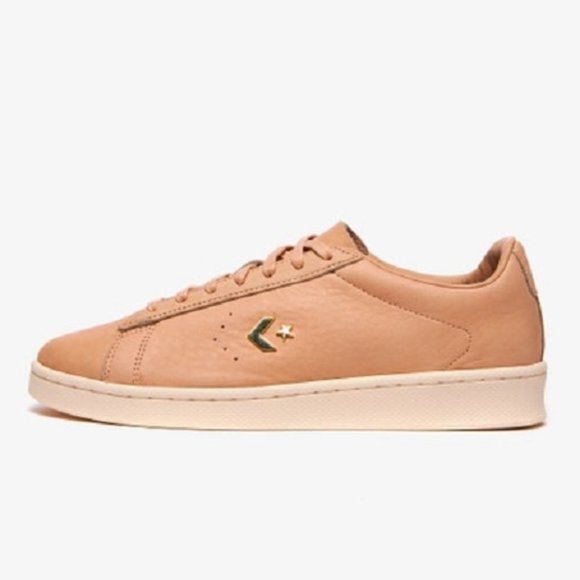 NIB $140 Converse X Horween  Pro Leather Ox Hazelnut 168852C US Mens 9/9.5/10 - Picture 1 of 12